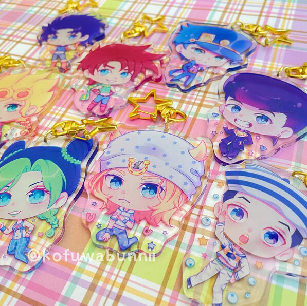 Jojo keychains